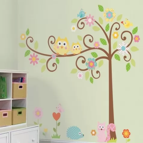 albero xxl adesivo removibile da parete