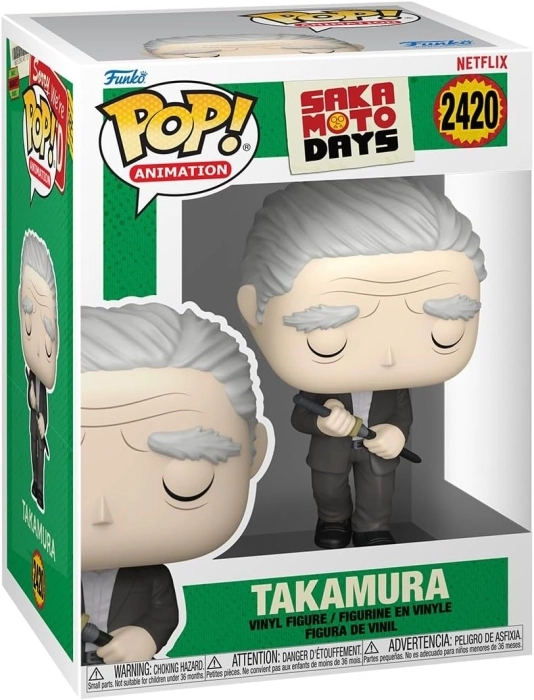 sakamoto days: takamura 9 cm - funko pop! 2420