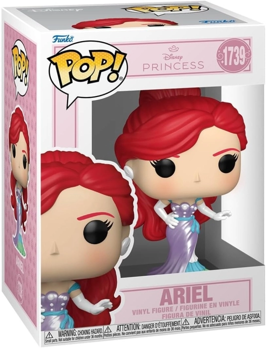 disney: princess grand entrances - ariel 9 cm - funko pop 1739