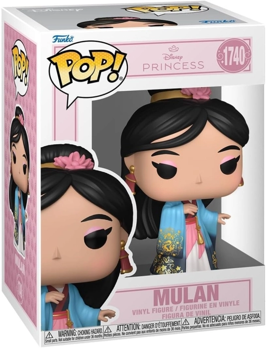 disney: princess - mulan 9 cm - funko pop 1740