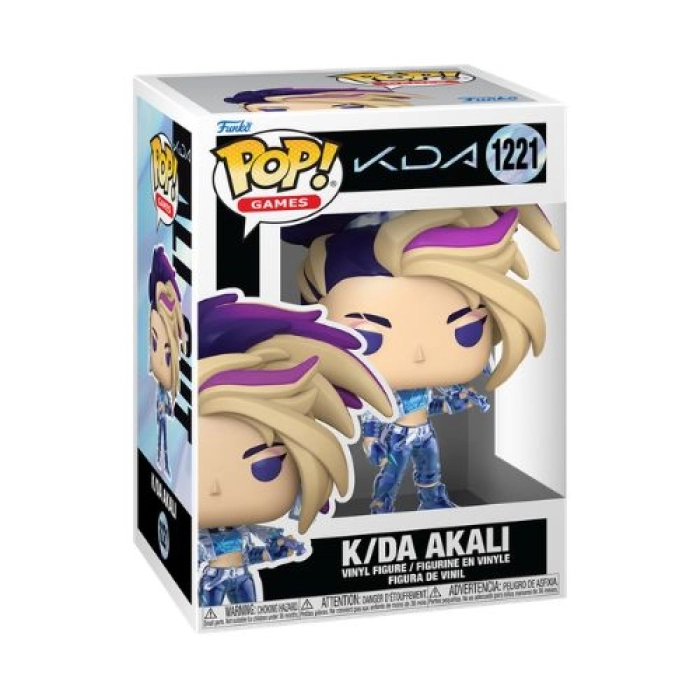 games: lol - k/da akali 9 cm - funko pop 1221
