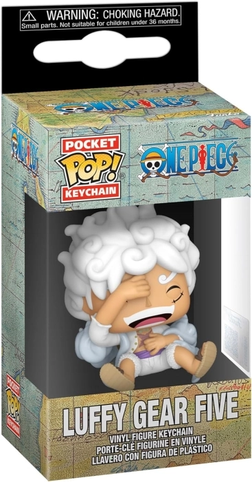 one piece- luffy gear 5 - pop keychain