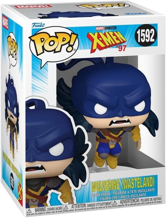 marvel: x-men '97 - wolverine (wasteland) 9 cm - funko pop 1592
