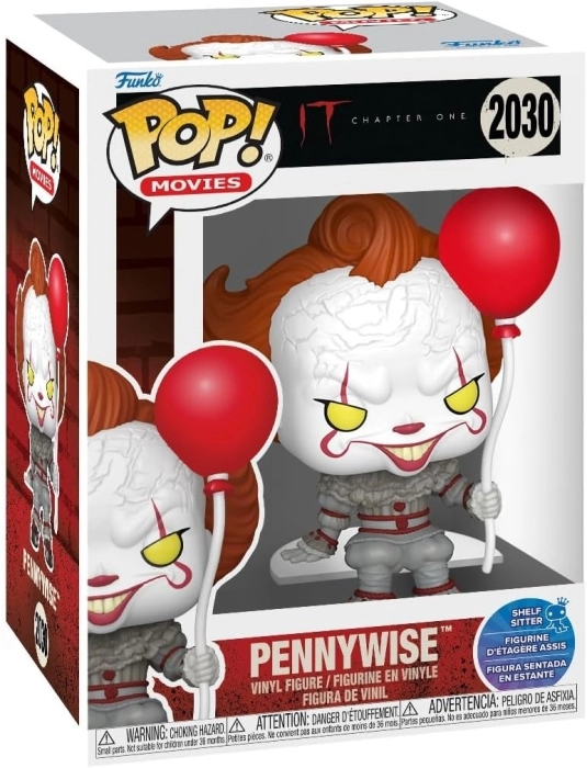 movies: it- pennywise (sit) 9 cm - funko pop 2030
