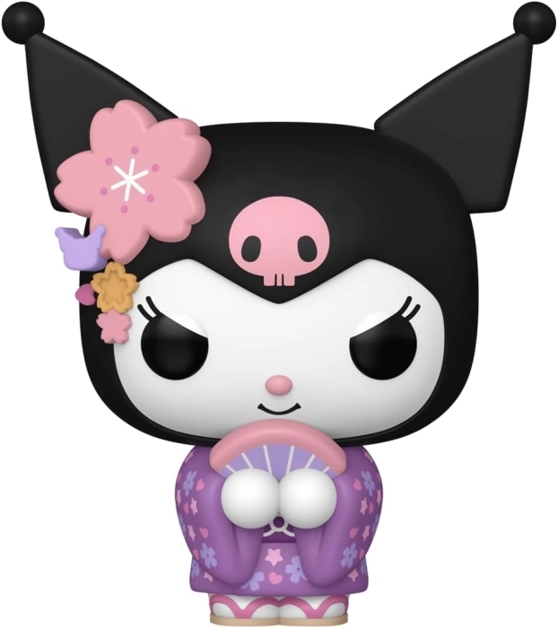 sanrio: hello kitti - kuromi in kimono 9 cm - funko pop! 151
