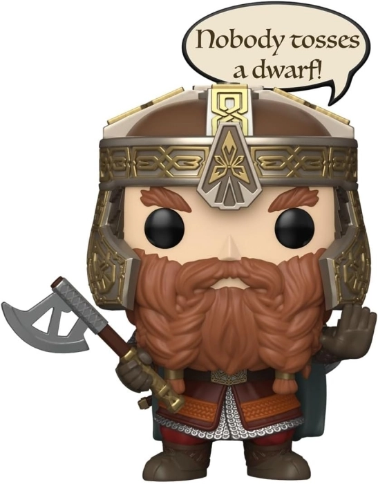 sayings: lord of the rings - gimli 9 cm - funko pop 2028