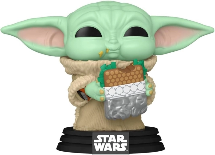 star wars: the mandalorian and grogu - grogu 9 cm - funko pop 841