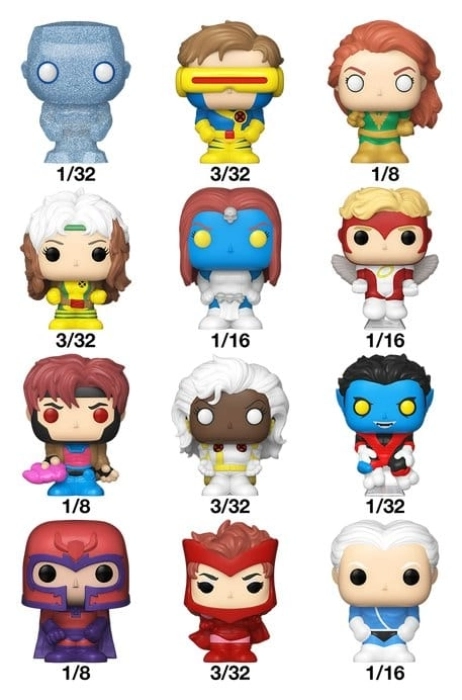 bitty pop singles: x-men - 1 personaggio assortito
