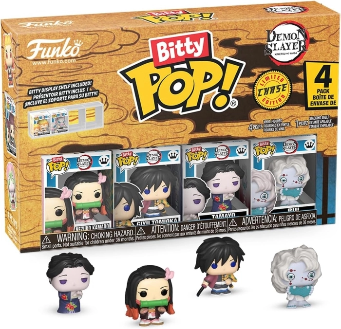 bitty pop: demon slayer- nezuko 4pk