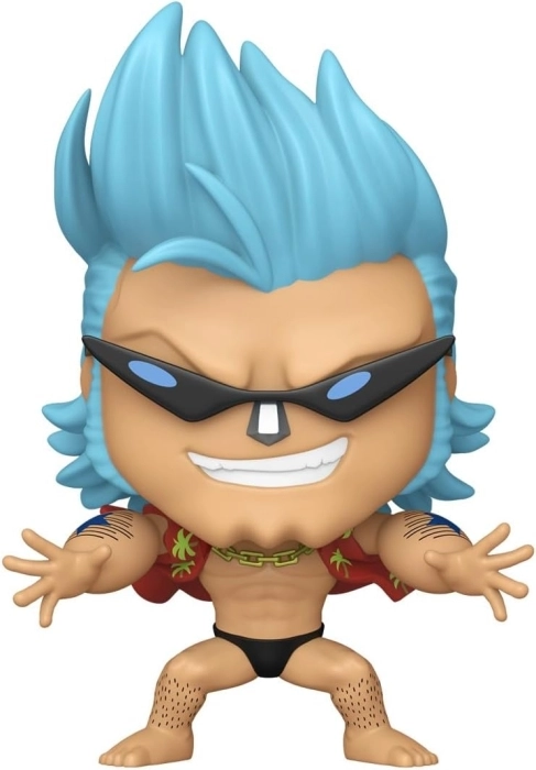 one piece - franky 9cm - funko pop! 2232