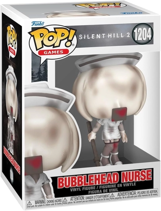 games: silent hill - bubblehead nurse 9 cm - funko pop 1204