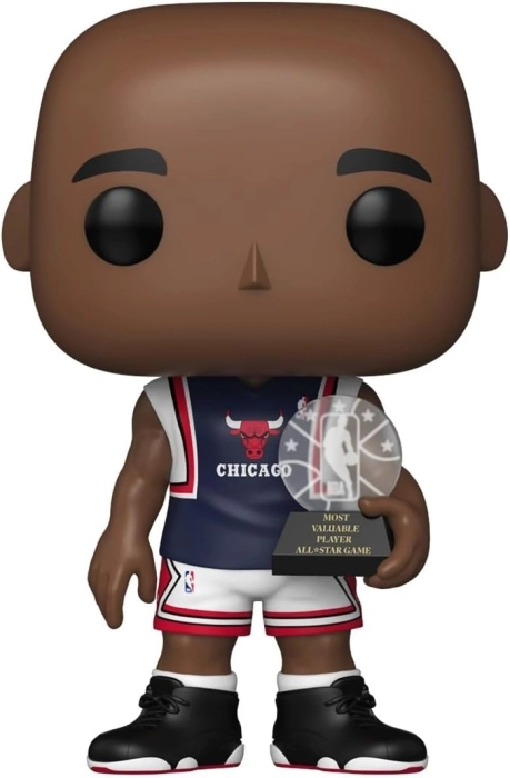 chicago bulls - michael jordan 1998 all star game mvp 9cm - funko pop! 233