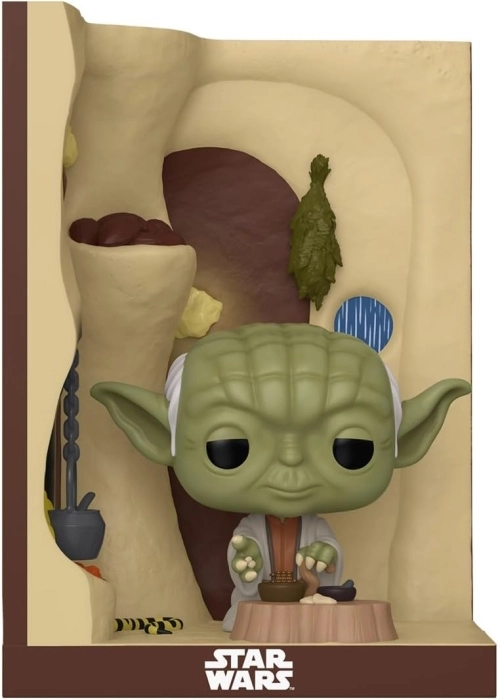 star wars - yoda in his hut - funko pop! nooks