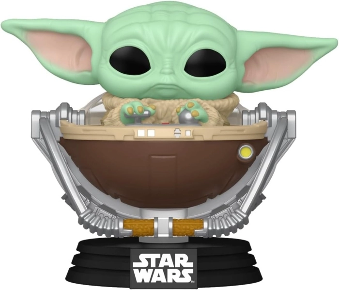 star wars: mandalorian grogu 9cm - funko pop