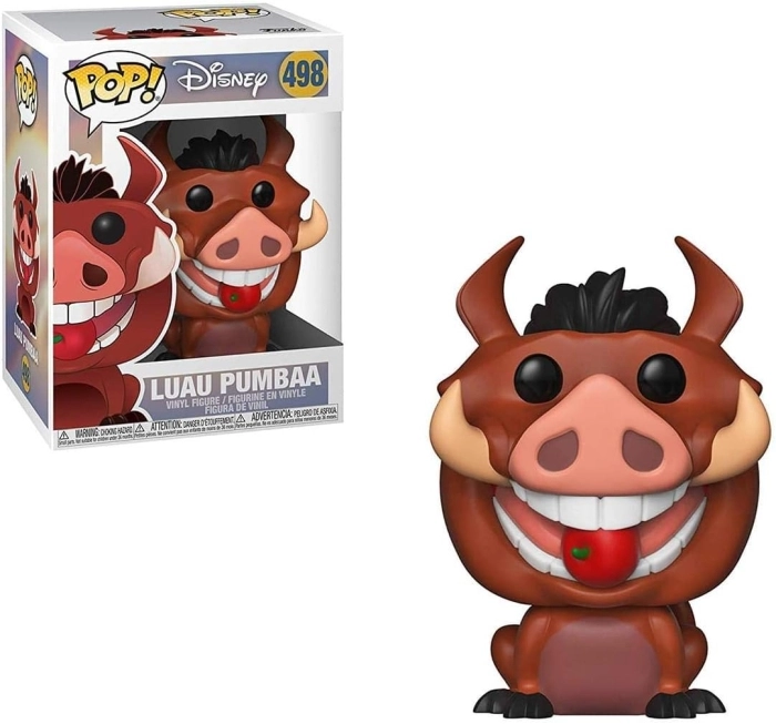 disney lion king - luau pumbaa 9cm - funko pop! 498