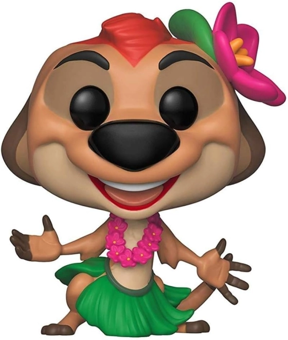 disney lion king - luau timon 9cm - funko pop! 500