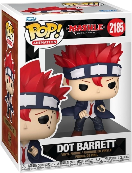 mashle - dot barret 9cm - funko pop! 2185