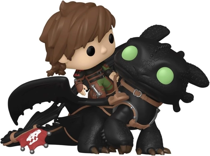 how to train your dragon - hiccup with toothless - funko pop! 123