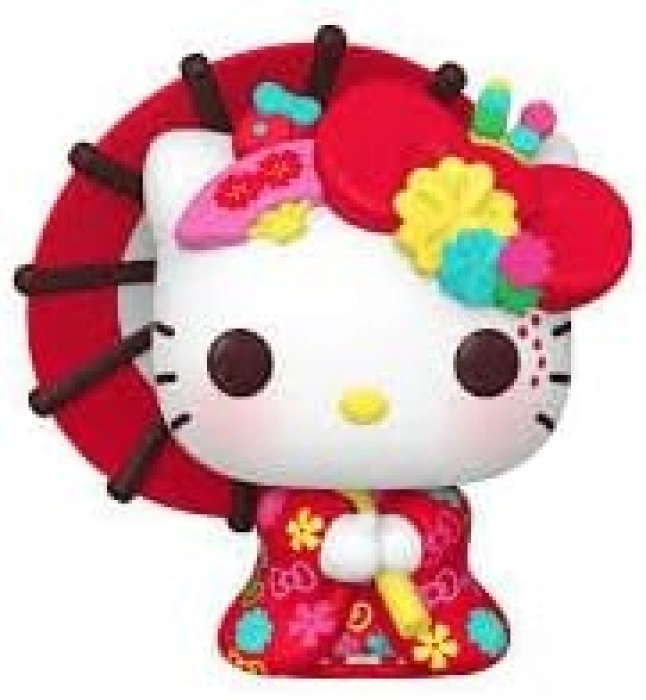 hello kitty - hello kitty in kimono 9cm - funko pop! 135