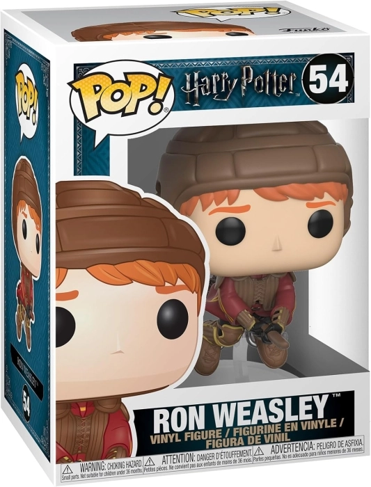 harry potter - ron weasley sulla scopa 9cm - funko pop! 54