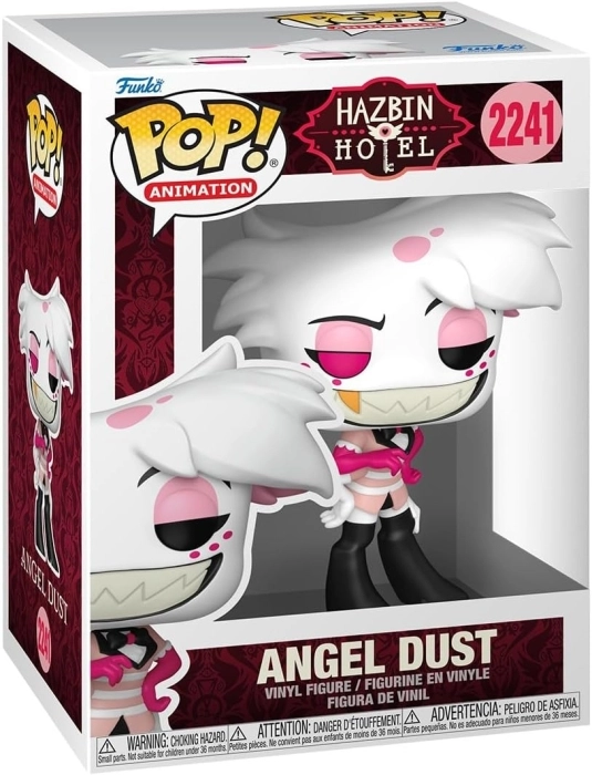hazbin hotel - angel dust 9cm - funko pop! 2241