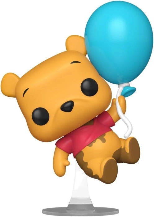 disney winnie the pooh - pooh with balloon 9cm - funko pop! 1681