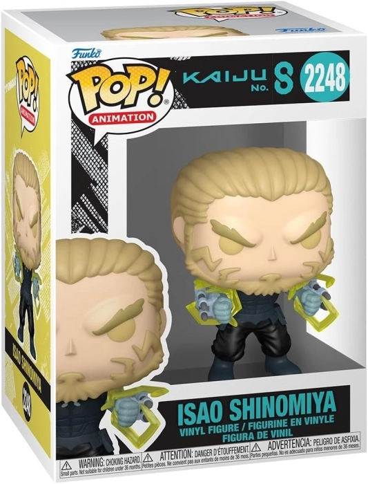 kaiju no 8 - isao shinomiya 9cm - funko pop! 2248