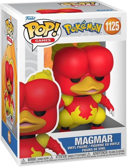 pokemon- magmar 9 cm- funko pop 1125