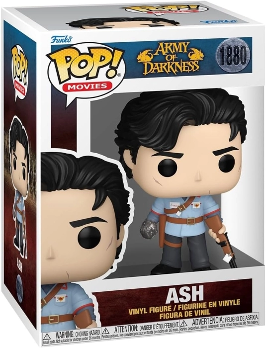 movies:  army of darkness &ndash; ash  con boomstick 9 cm- funko pop 1880
