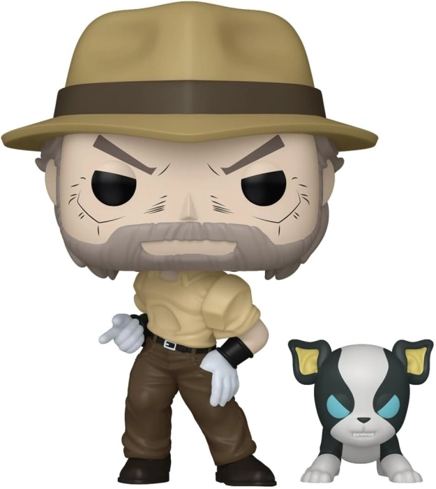 jojo's- joseph & iggy 9cm - funko pop 2146