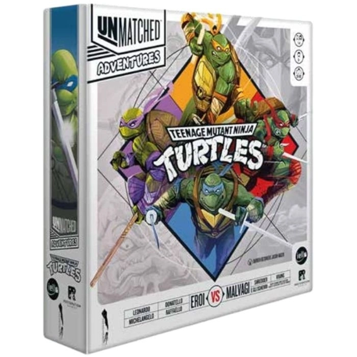 unmatched adventures - teenage mutant ninja turtles - set miniature