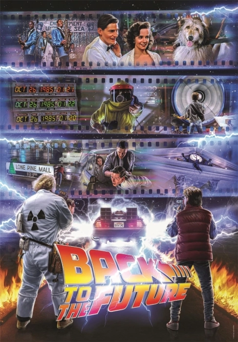 back to the future - puzzle 1000 pezzi
