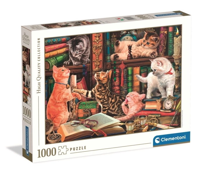 curious whiskers - puzzle 1000 pezzi