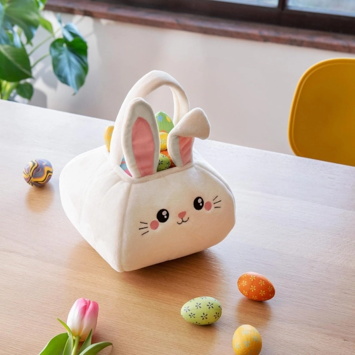 borsa per la caccia alle uova - bunny - hoppy easter