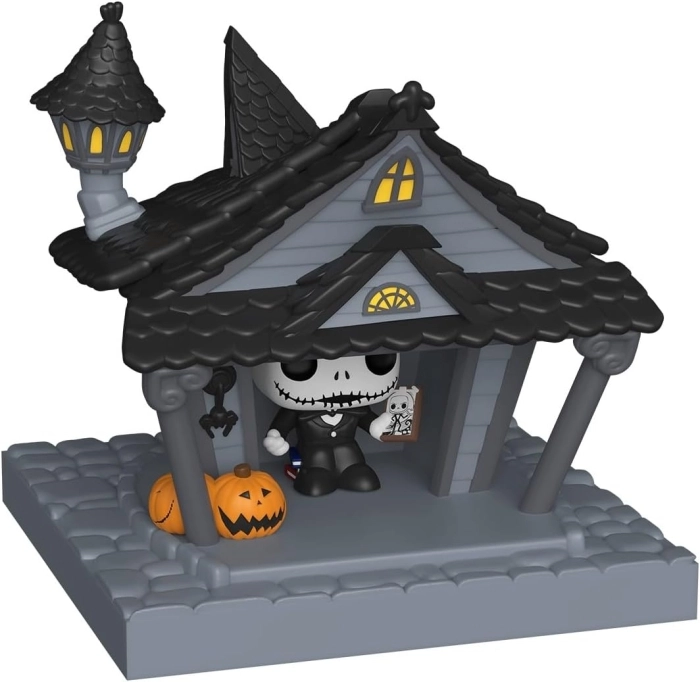 bitty pop town - the nightmare before christmas - jack at home - funko pop!