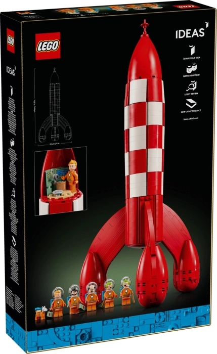 21367 - razzo lunare di tintin&reg;