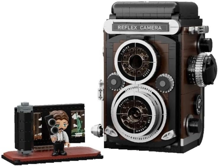 fotocamera reflex a doppio obiettivo