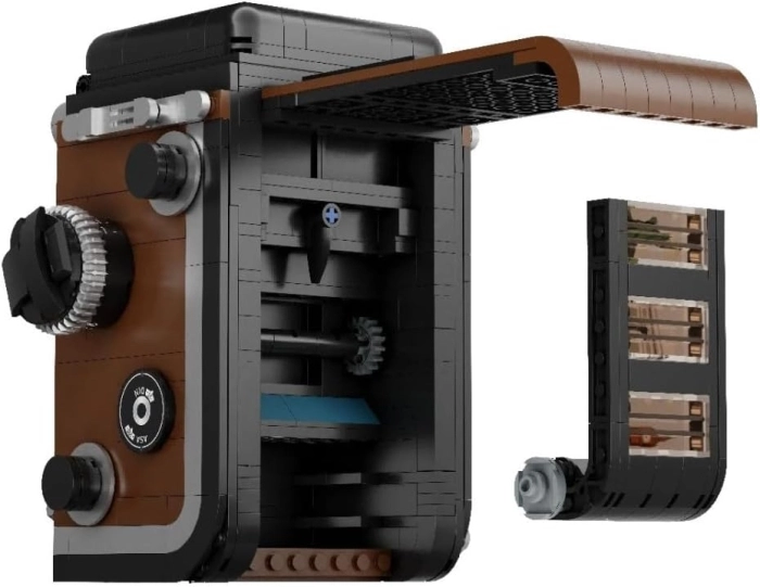 fotocamera reflex a doppio obiettivo