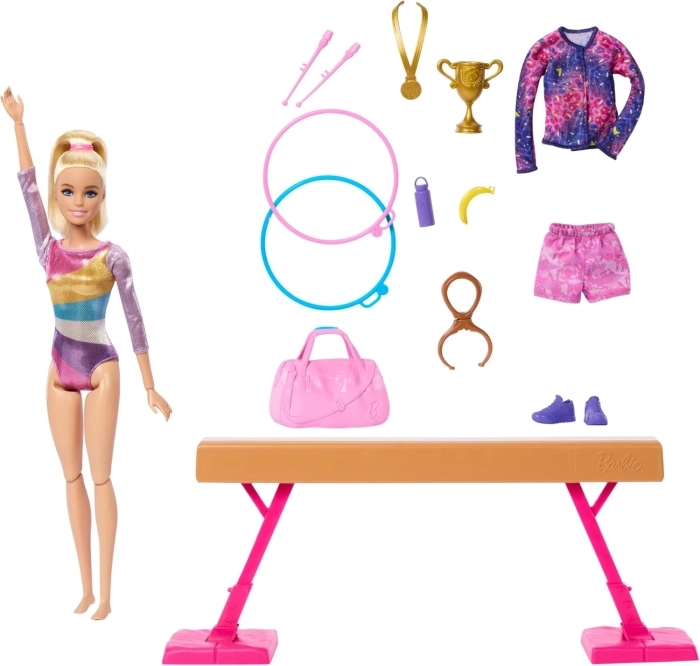 barbie ginnastica artistica -  playset