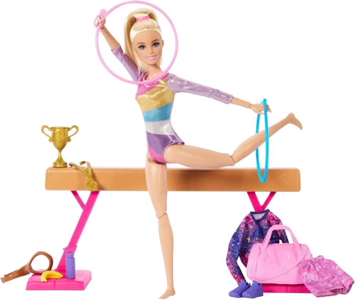 barbie ginnastica artistica -  playset
