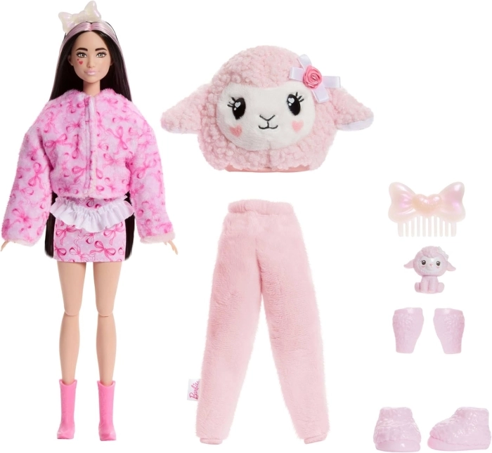 barbie - cutie reveal dolci fiocchi - assortite
