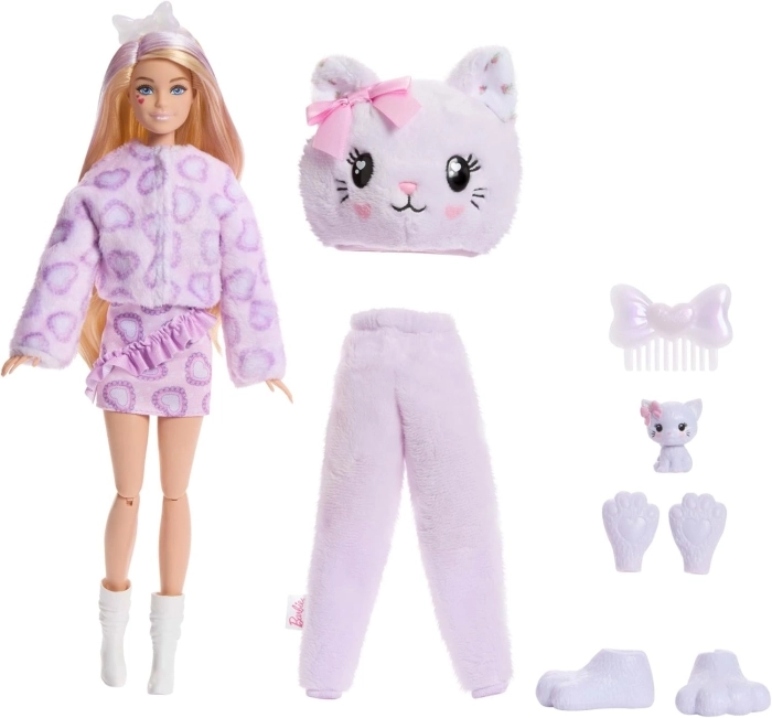 barbie - cutie reveal dolci fiocchi - assortite