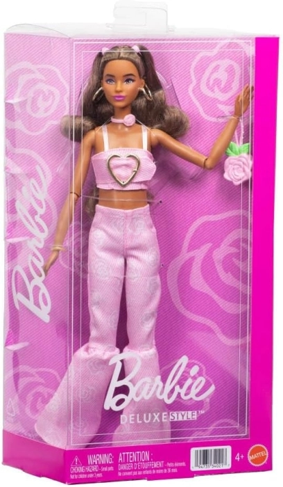 barbie - deluxe style n.12 - jeans rosa