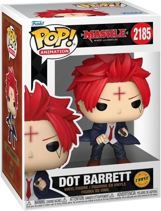 mashle - dot barret 9cm - funko pop! 2185 chase