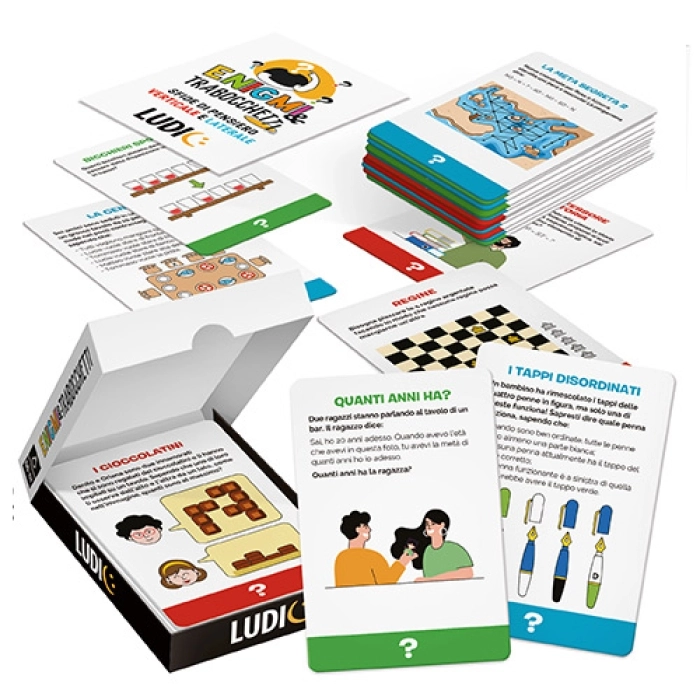 brain cards enigmi e trabocchetti