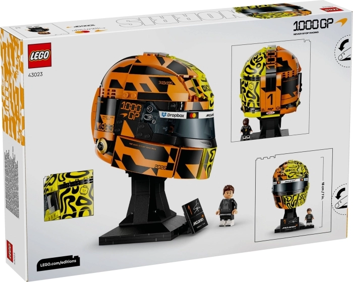 43023 - casco di lando norris scuderia mclaren mastercard