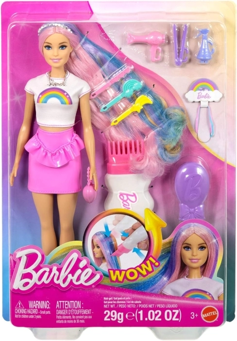 barbie chioma arcobaleno