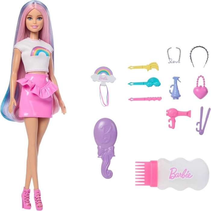 barbie chioma arcobaleno