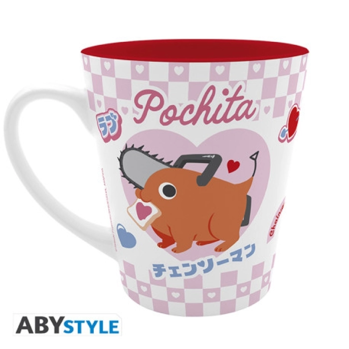 chainsaw man - mug - 250 ml - pochita - subli 