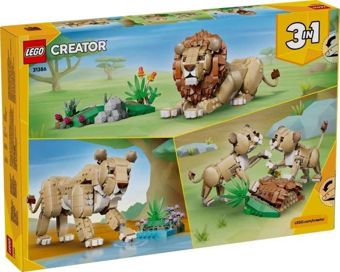31386 - animali selvatici - leone maestoso